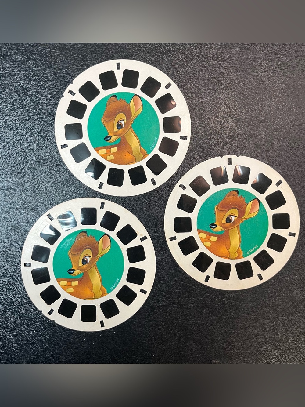 Bambi Disney Animated Movie Walt Disney View-Master 3-D Reel Set